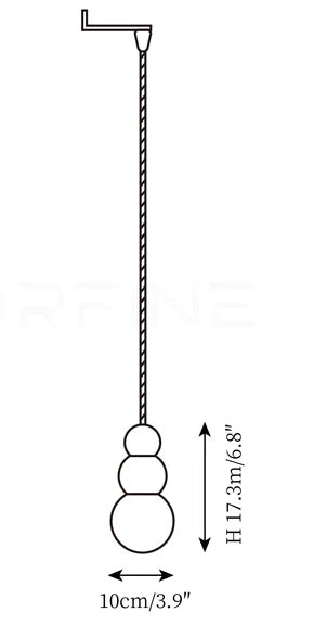 Ball Wall Lamp — Dimension drawings 3