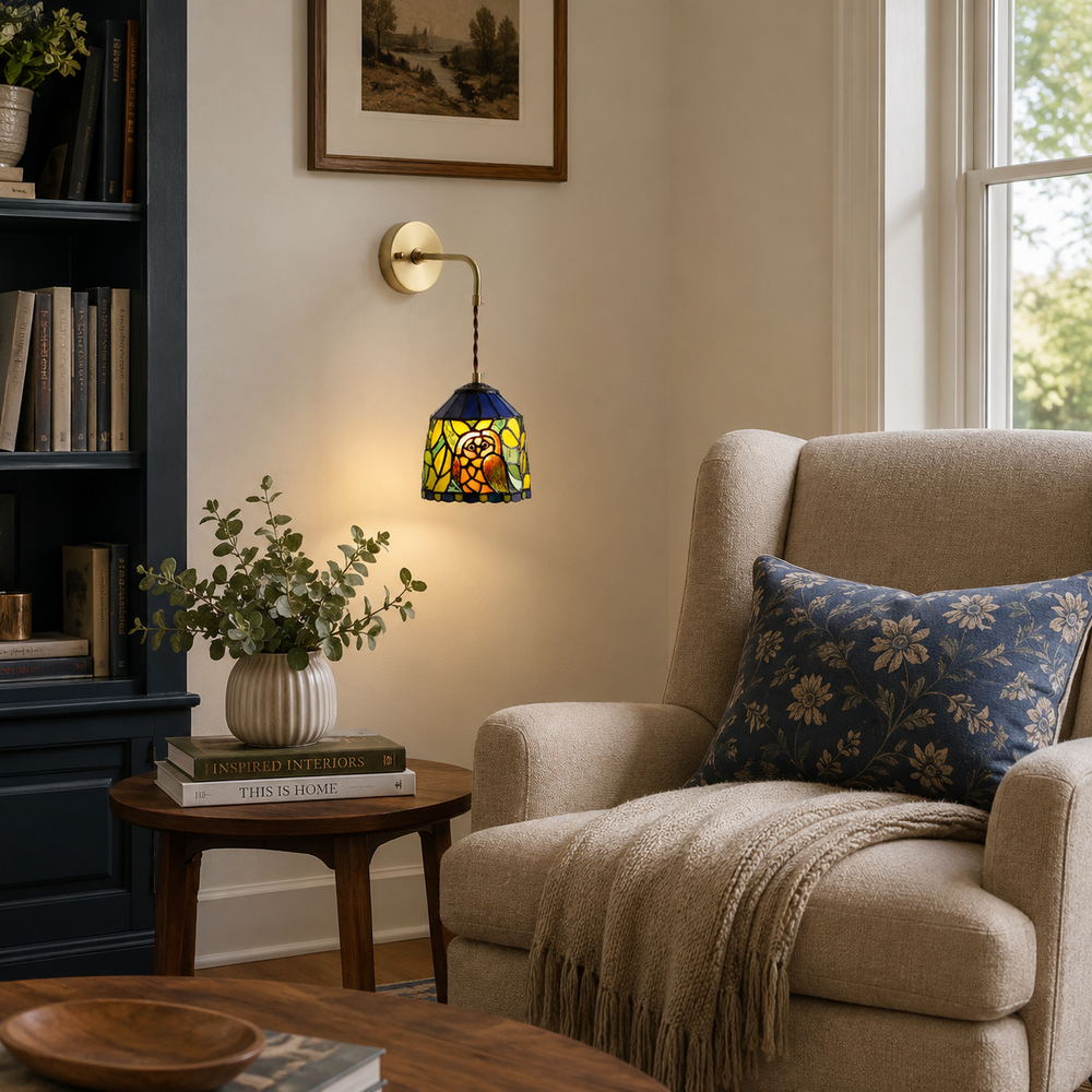 Barnaby Glass Wall Sconce – detail 2