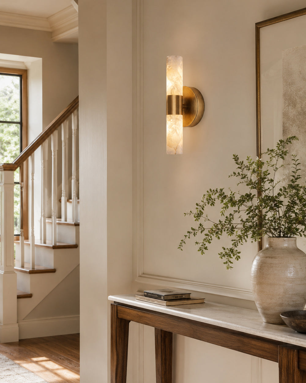 Barton Alabaster Wall Sconce – detail 2