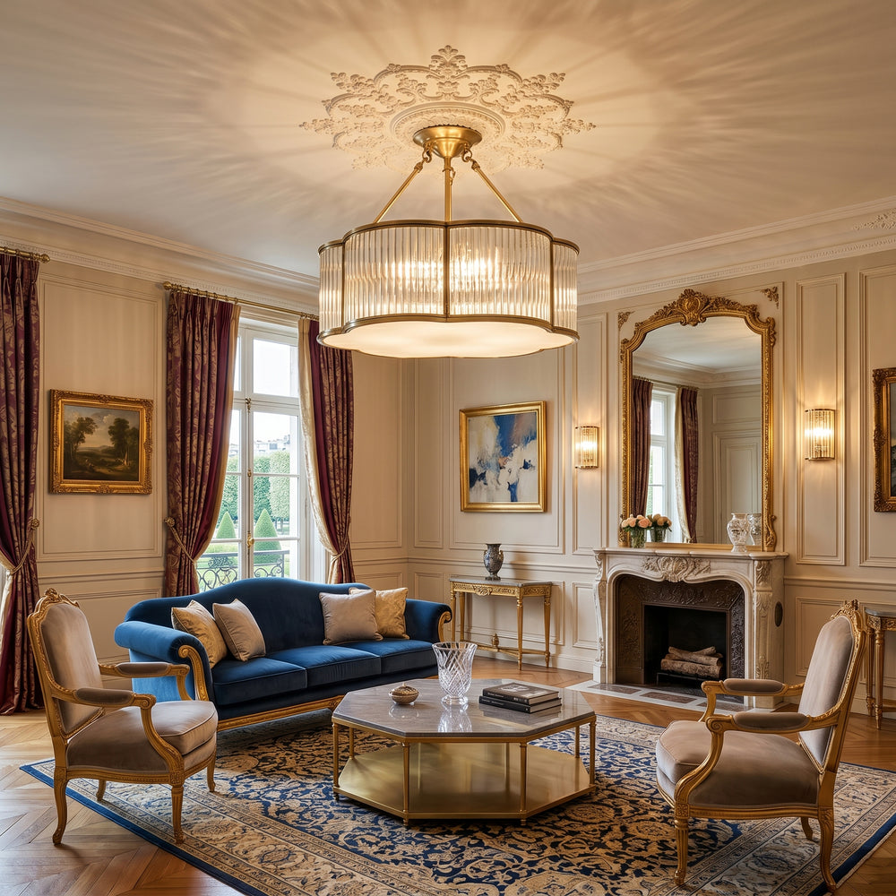 Basil Quatrefoil Chandelier – detail 2