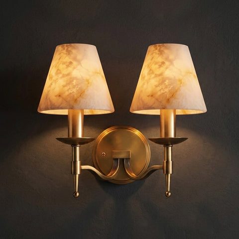 Baylor Alabaster Wall Sconce – detail 17