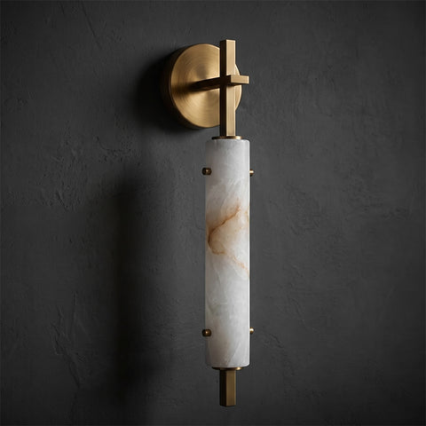 Beacon Alabaster Wall Sconce