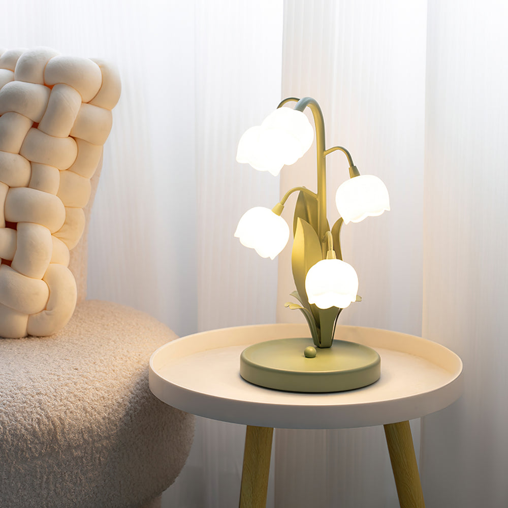 Bell Orchid Table Lamp – detail 2