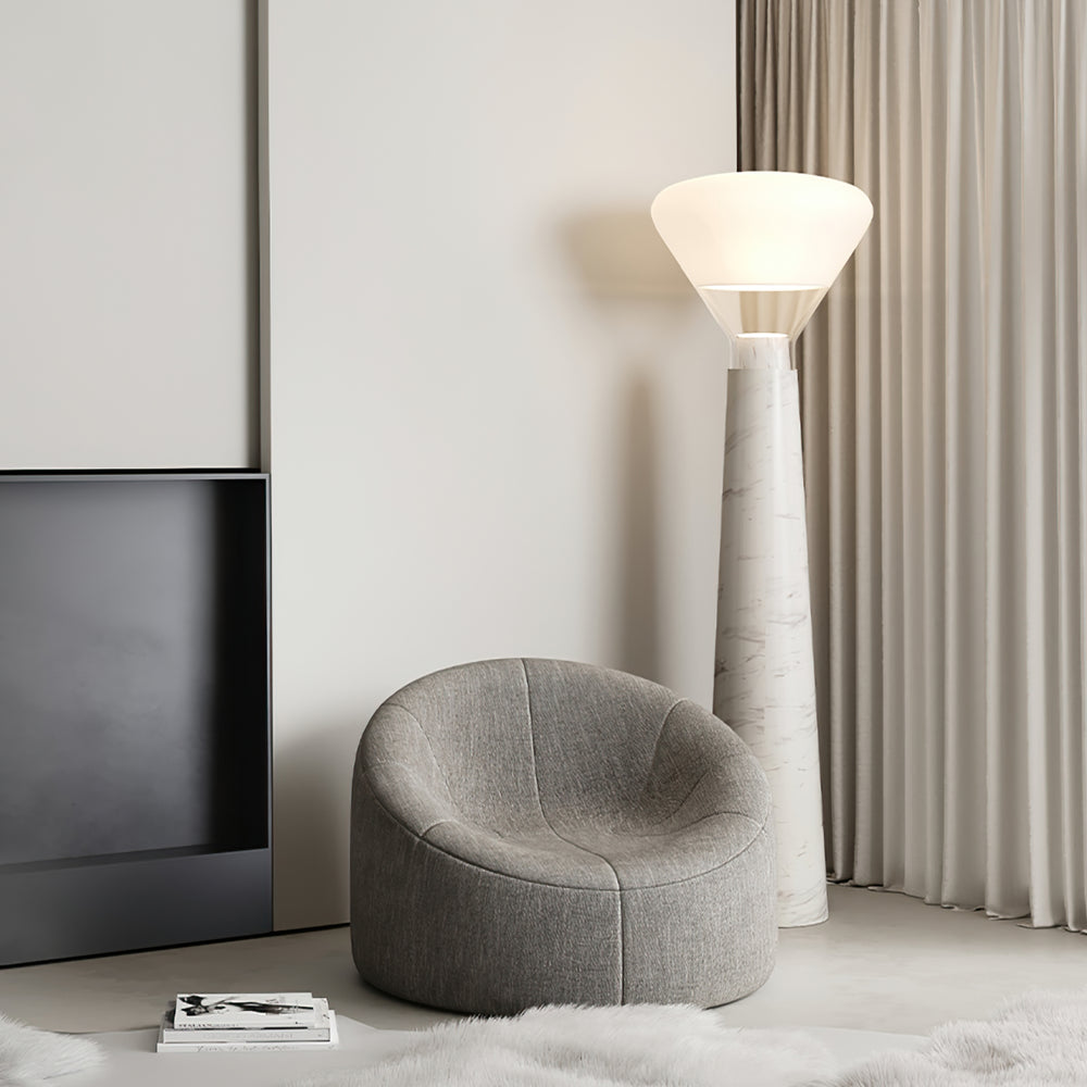 Bella Glass Floor Lamp – detail 2