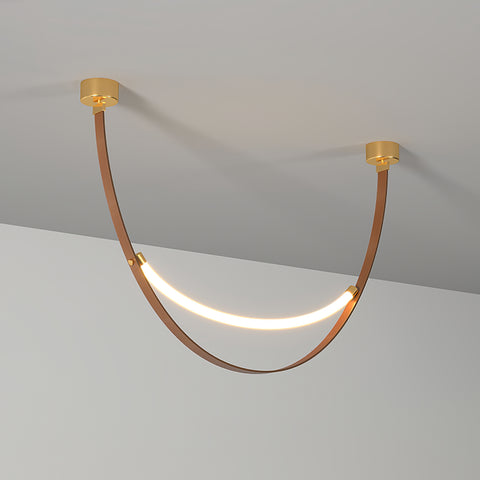 Leather Pendant Light – detail 25