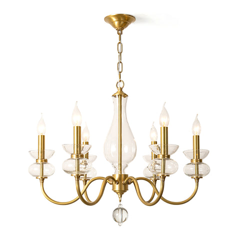 Bergdorf Glass Chandelier – detail 12