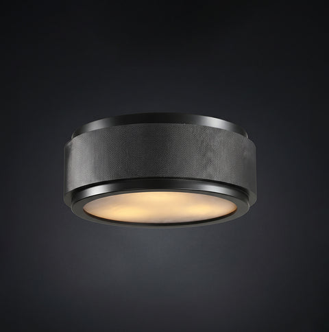 Bermondsey Alabaster Flush Mount Ceiling Light
