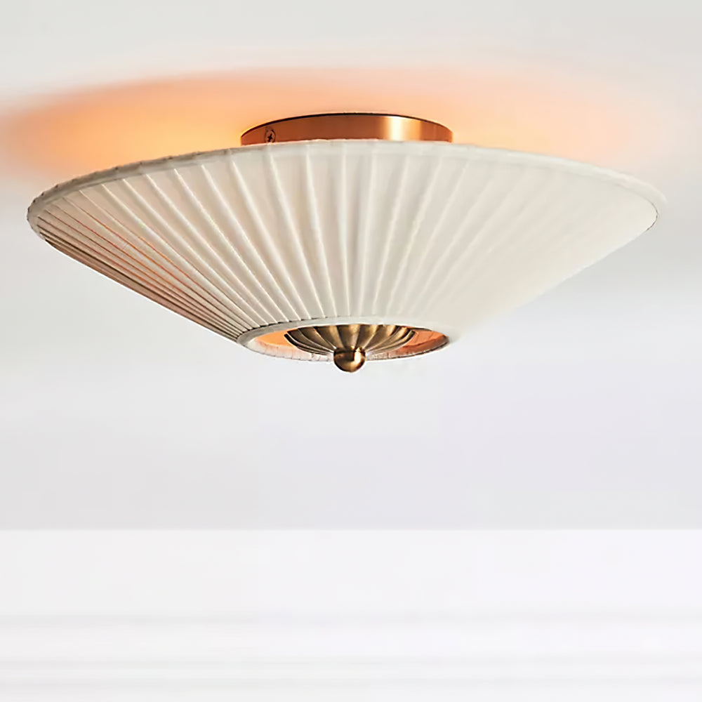 Stefanie Pleated Ceiling Lamp – detail 2