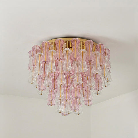 Biarritz Glass Flush Mount Ceiling Light – detail 13