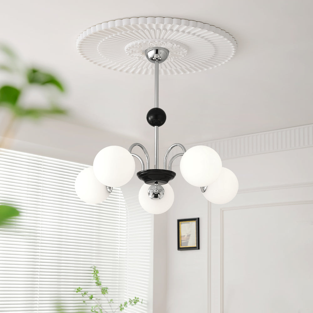 BotimI Globe Chandelier – detail 2