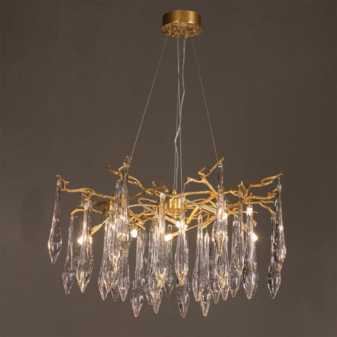 Branches Brass Chandelier – detail 29