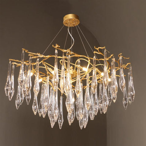 Branches Brass Chandelier – detail 28