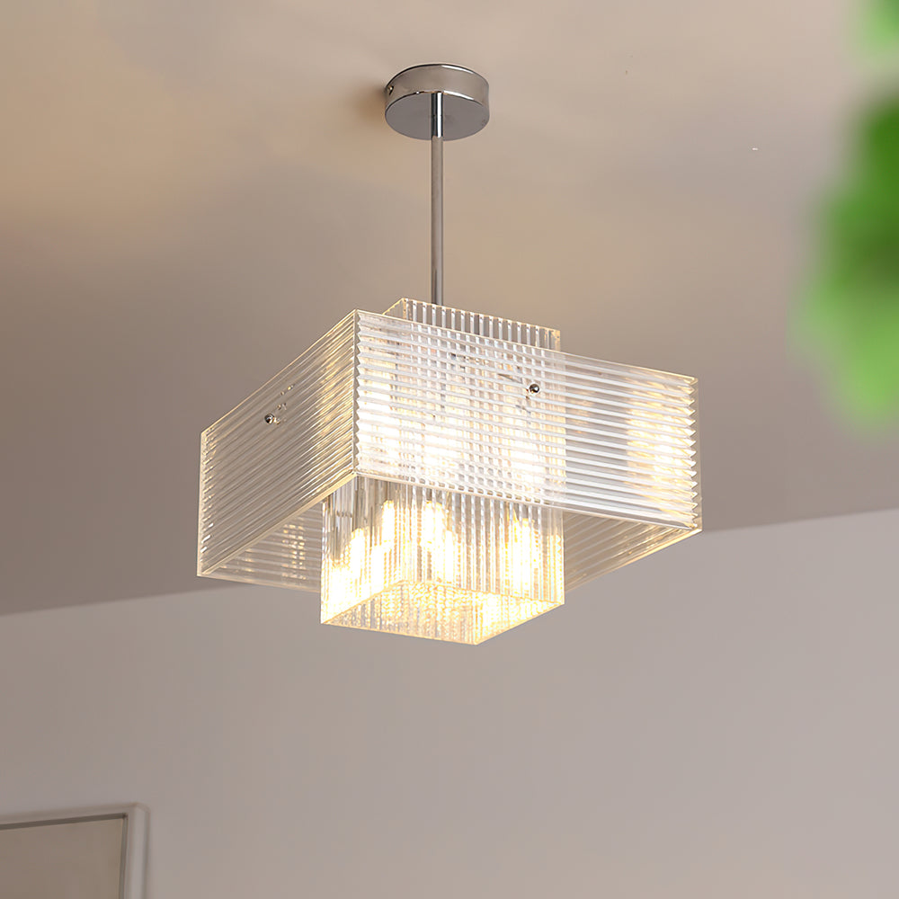 Brenna Glass Chandelier – detail 2