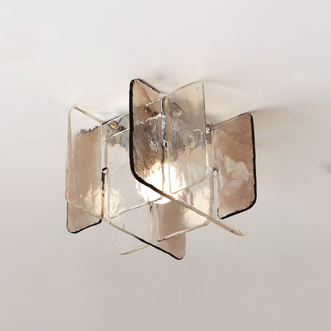 Brera Intersecting Glass Flush Mount – detail 9