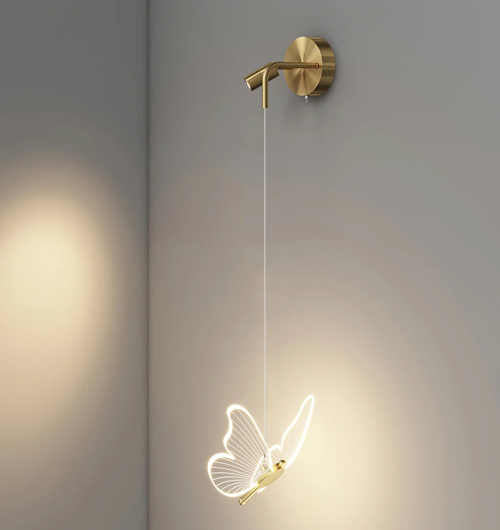 Butterfly Wall Lamp – detail 2