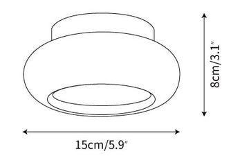 Cairns Plafondlamp — Dimension drawings 1