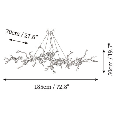 L 59″ x W 35.4″ x H 19.7″