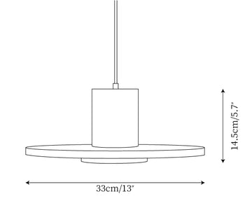 Calm Pendant Lamp — Dimension drawings 3