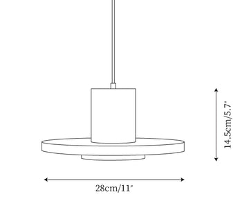 Calm Pendant Lamp — Dimension drawings 2