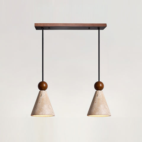 Canyon Travertine Pendant Light – detail 10
