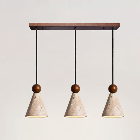 Canyon Travertine Pendant Light – detail 11
