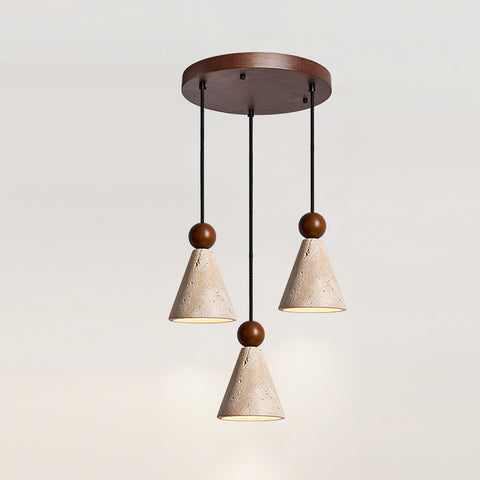 Canyon Travertine Pendant Light – detail 12
