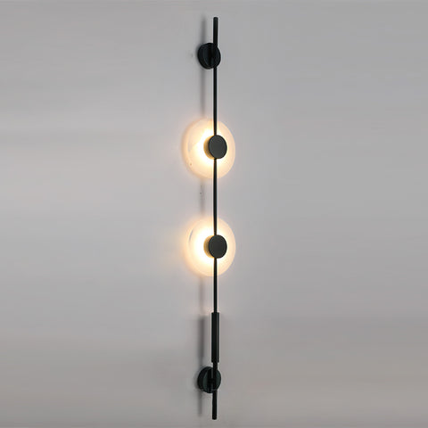 Carlyle Vertical Alabaster Wall Lamp – detail 9