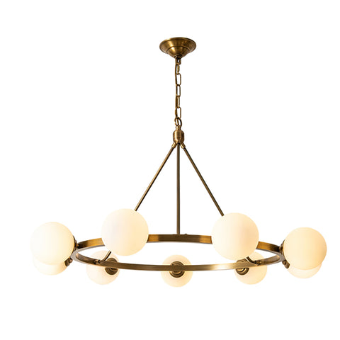 Carolee Glass Chandelier – detail 10