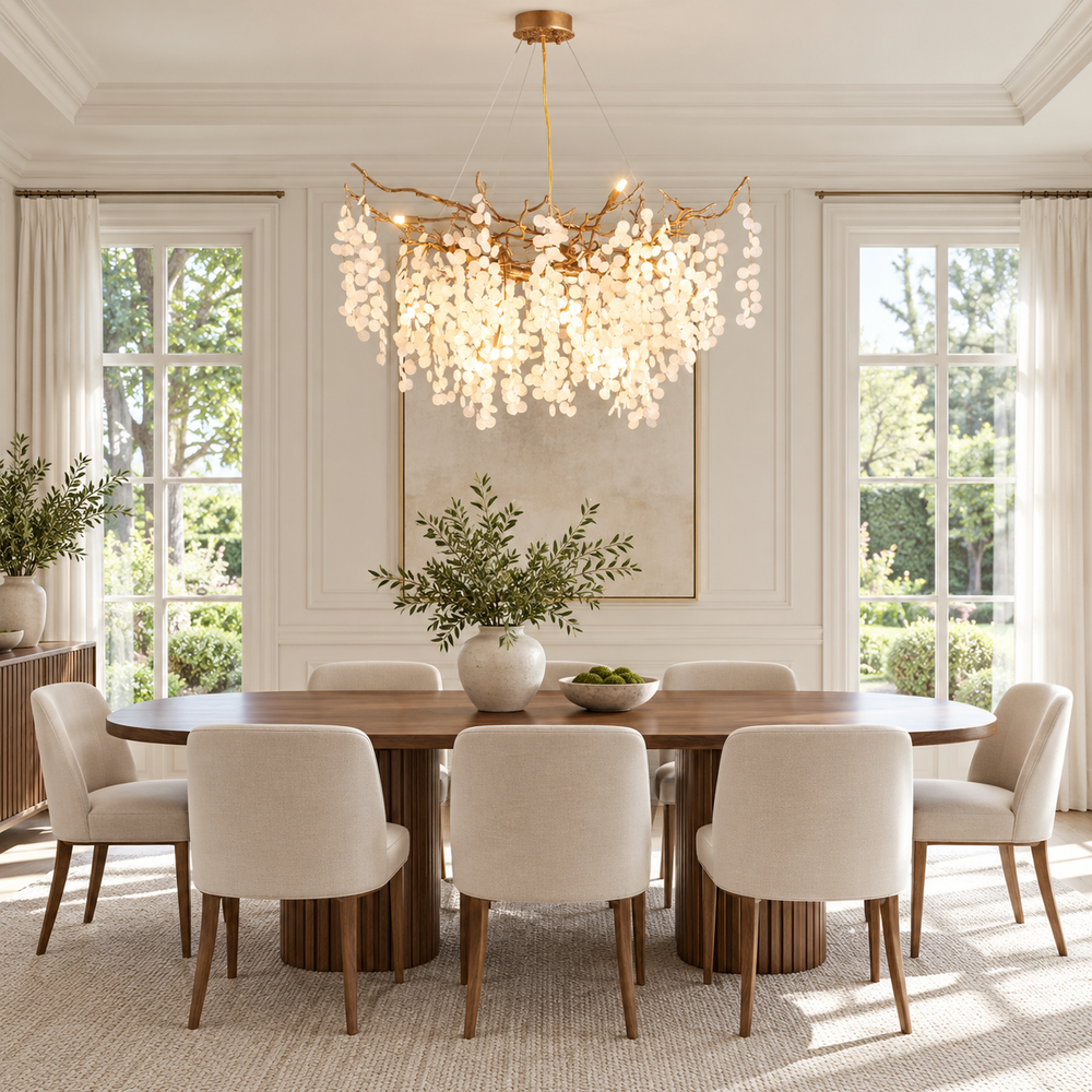 Caspiana Branch Waterfall Chandelier – detail 2