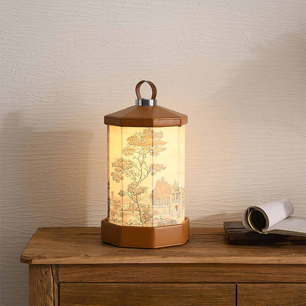 Castle Built-in Battery Table Lamp – detail 2