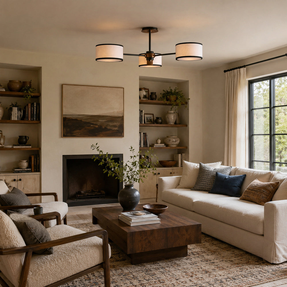Cavendish Semi Ceiling Mount – detail 2
