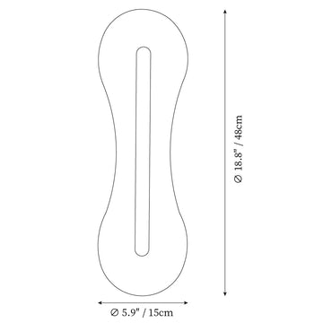 Cell Wall Lamp — Dimension drawings 1