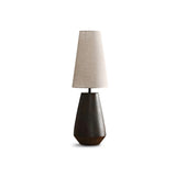 Lampe de table en céramique conique