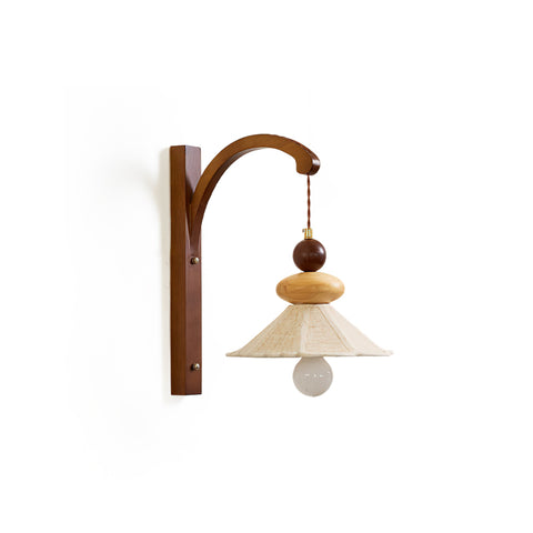 Soren Pleated Fabric Sconce – detail 10