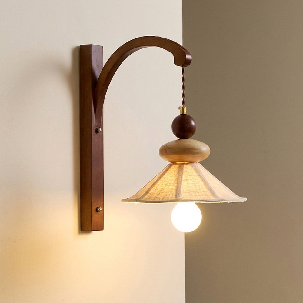 Soren Pleated Fabric Sconce – detail 2