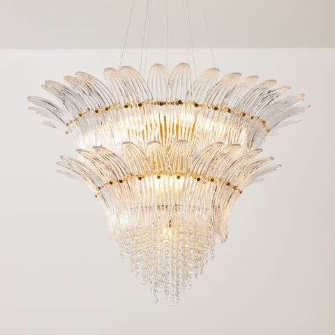 Chamonix Glass Chandelier – detail 16