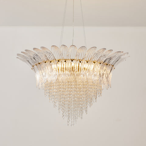 Chamonix Glass Chandelier – detail 13
