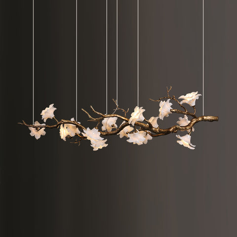 Clarisse Flower Linear Chandelier – detail 14