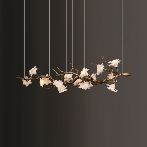 Clarisse Flower Linear Chandelier – detail 15