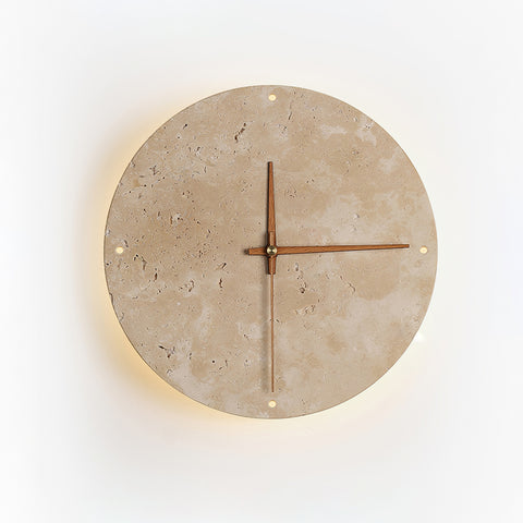 Clock Travertine Wall Lamp – detail 8