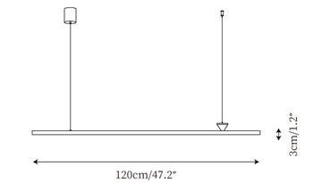 Lustre Coln — Plans de dimensions 1