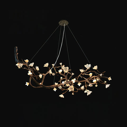 Corinna Branch Porcelain Flower Chandelier – detail 18