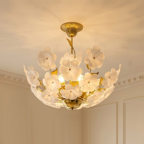 Cornelia Frosted Flush Mount Ceiling Light – detail 13