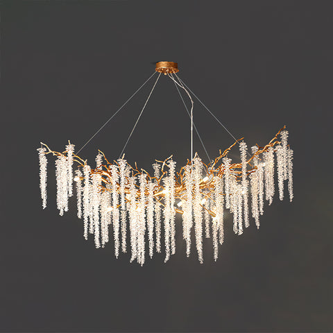 Courchevel Crystal Ring Chandelier – detail 11