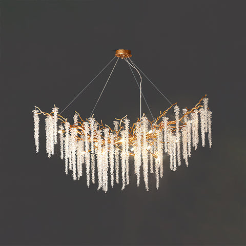 Courchevel Crystal Ring Chandelier – detail 12
