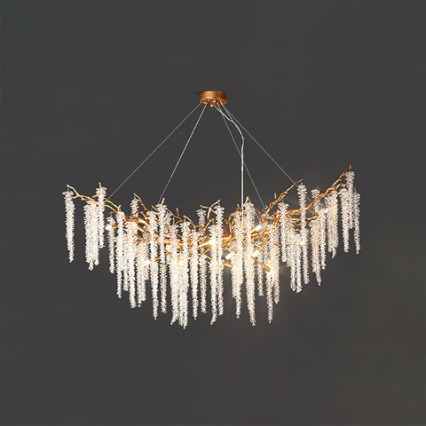 Courchevel Crystal Ring Chandelier – detail 13