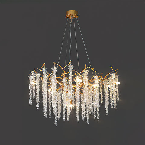Courchevel Crystal Ring Chandelier – detail 14