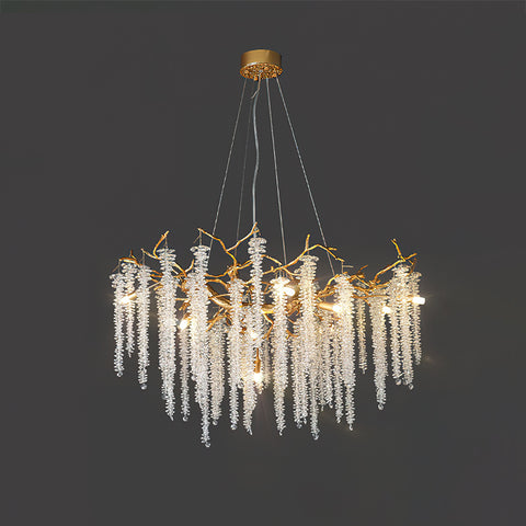 Courchevel Crystal Ring Chandelier – detail 15