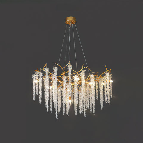 Courchevel Crystal Ring Chandelier – detail 16