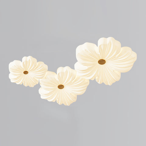 Cream Flower Ceiling Lamp – detail 24